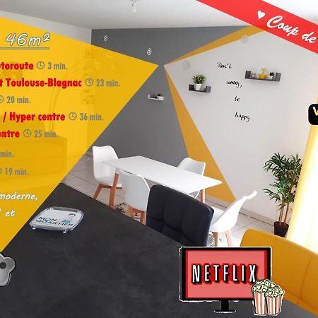 (-; Eldorado Saint-Jacques Au Nord De Toulouse ;-) Apartment Exterior foto